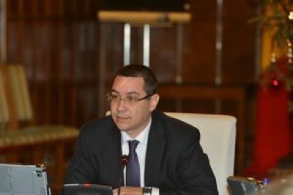 Ponta: Parlamentul începe dezbaterea bugetului pe 2013 pe 14 ianuarie